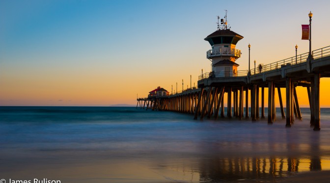 Sunset @ Huntington Beach Pier