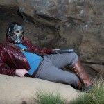 Star Lord shoot with Americo