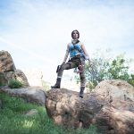 Lara Croft at Stoney Point