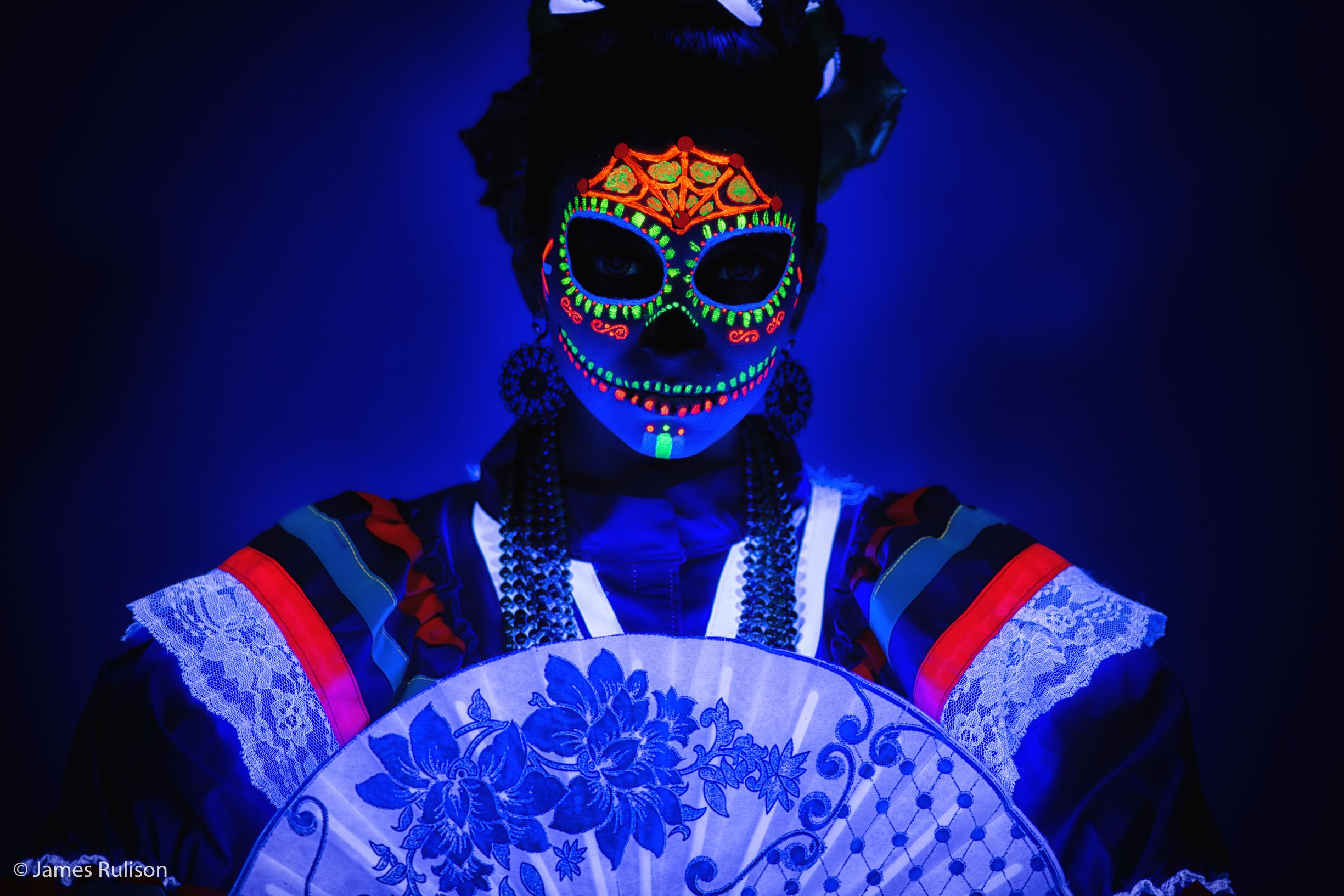 UV Sugar Skull by CosplayTwiins